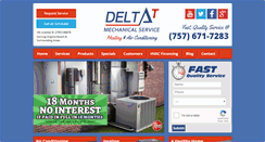 Desktop Screenshot of deltatms.com